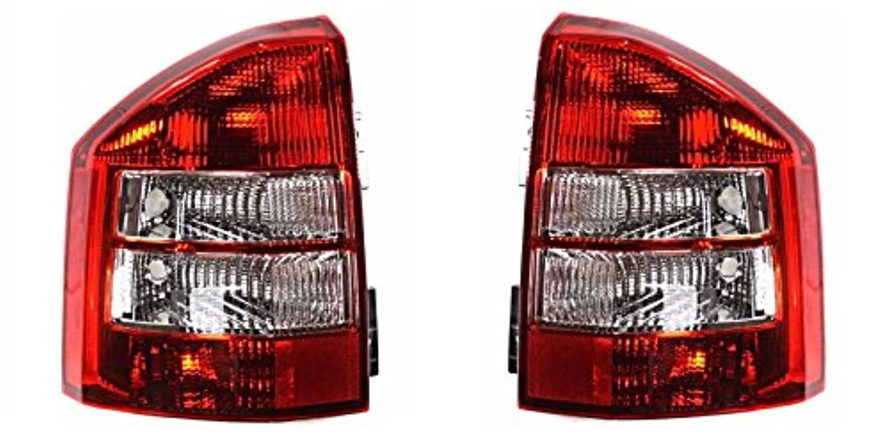 Fits 07-10 Jeep Compass Left & Right Set Tail Lamp/Lamp Unit