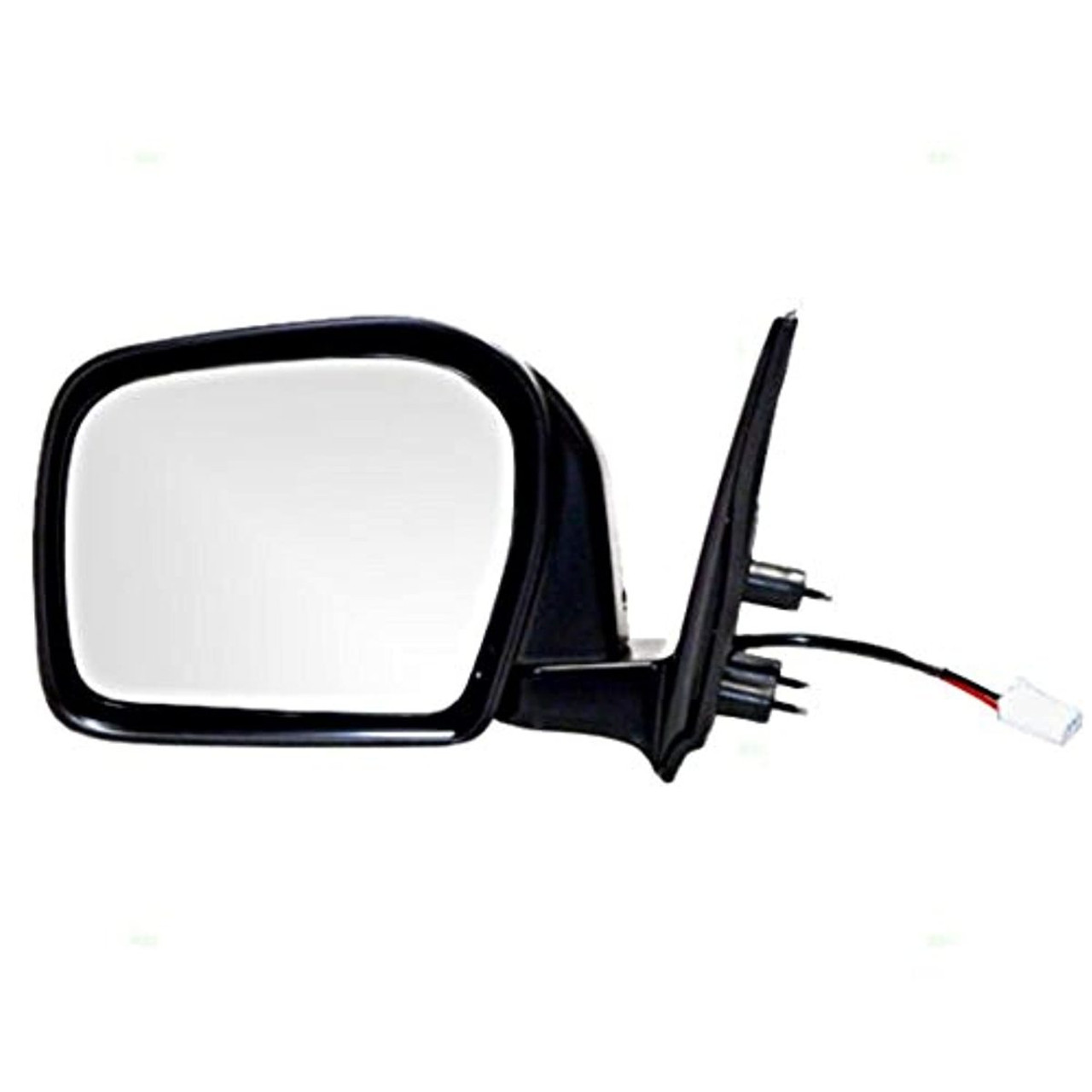 Fits 00-04 Tacoma Left Driver Mirror Power Non-Painted Black Man Folding