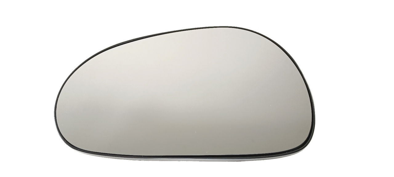 Fits 94-04 Fd Mustang Left Driver Flat Mirror Glass w/Rear Backing Plate OEM Snap in Place