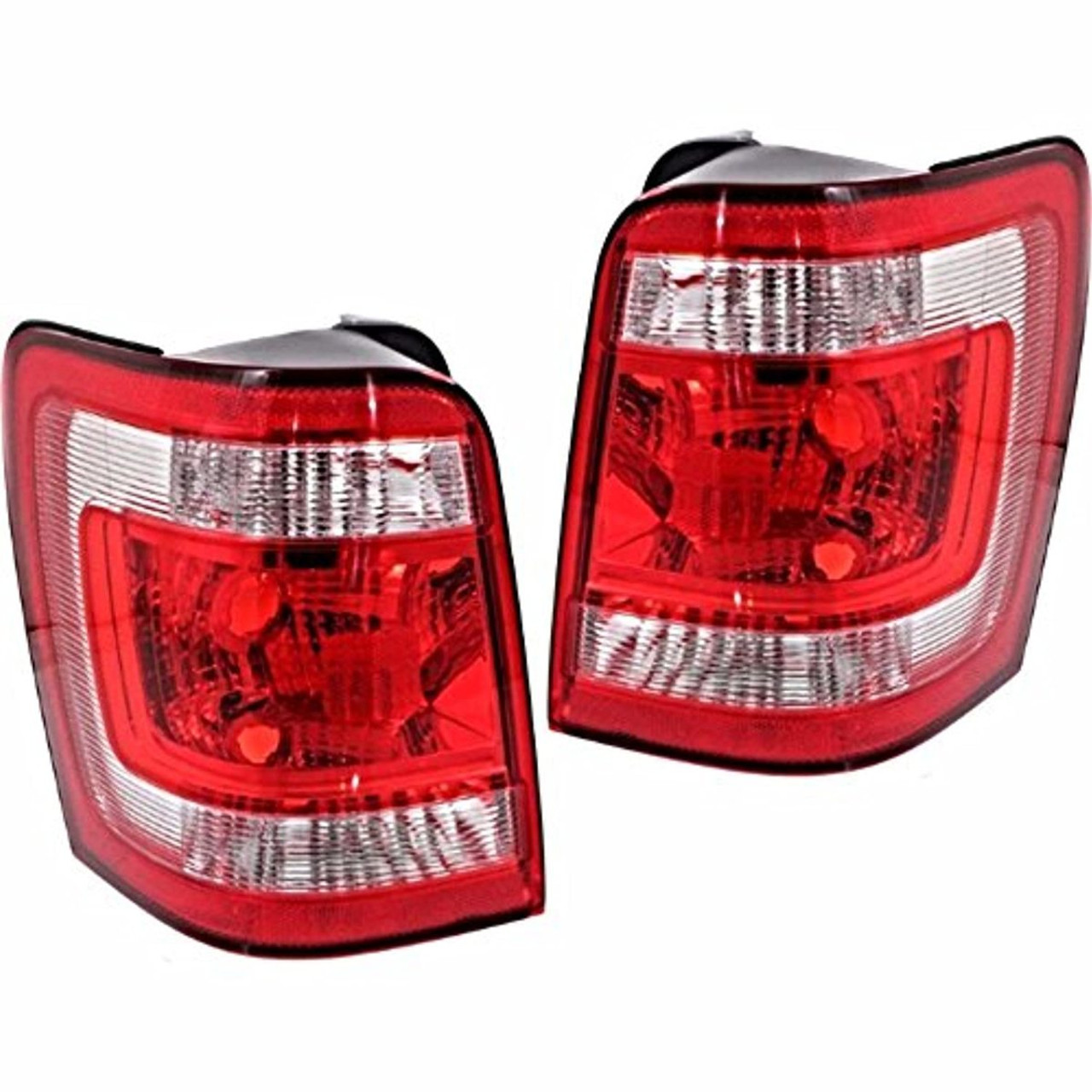 Fits 08-12 Ford Escape/Escape Hybrid Left & Right Set Tail Lamp Assemblies