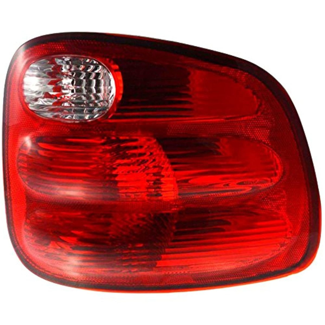 Fits 00-03 Ford F150 Flareside / 04 Ford F150 Heritage Flareside / 01-04 Ford F150 Crew Cab Right Passenger Tail Lamp Unit Assembly with Red Lens