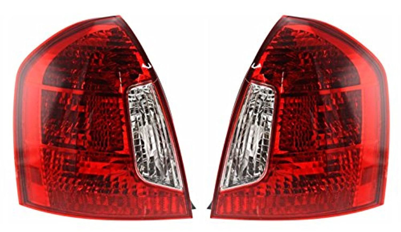 Fits 06-11 Hyundai Accent Sedan Left & Right Set Tail Lamp Assemblies