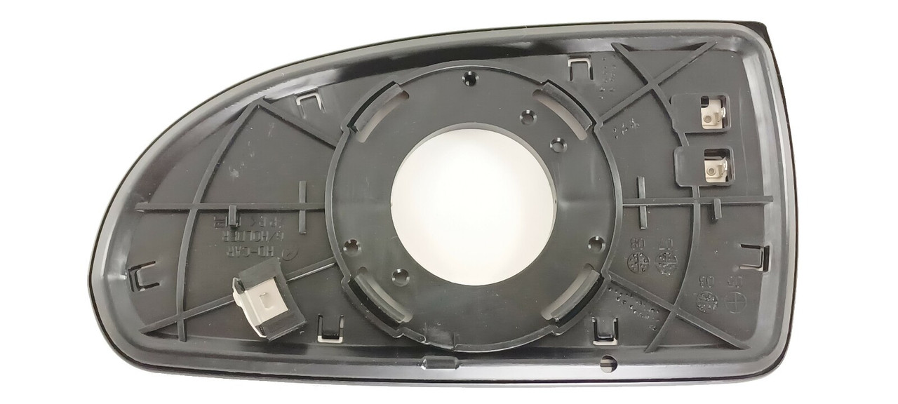 Compatible with 2007-2010 Hyundai Elantra Mirror Glass with Backing Plate OEM (Right Passenger)