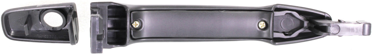 LANCER 08-17/OUTLANDER SPORT 11-16 FRONT EXTERIOR DOOR HANDLE LH, Prmd Blk, Hndle+Cvr, w/ Keyhole, w/o Smart Entry