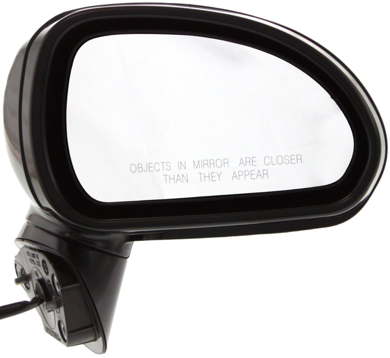 ECLIPSE 07-08 MIRROR RH, Power, Manual Folding, Heated, Paintable, w/o Auto Dimming, BSD, Memory, and Signal Light, Convertible/Coupe/Hatchback