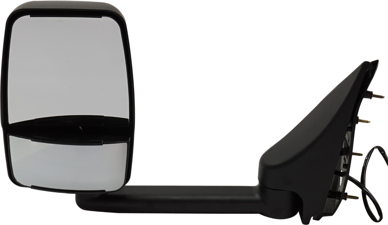 ECONOLINE VAN 02-14 TOWING MIRROR LH, Power, Manual Folding, Non-Heated, Paintable, w/o Auto-Dimming, BSD, Memory, and Signal Light