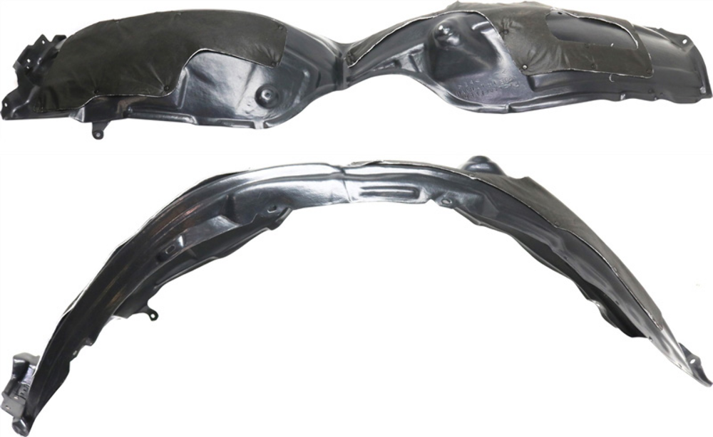 ES300H/ES350 13-18 FRONT FENDER LINER RH AND LH, W/ Insulation Foam And Extension Sheet