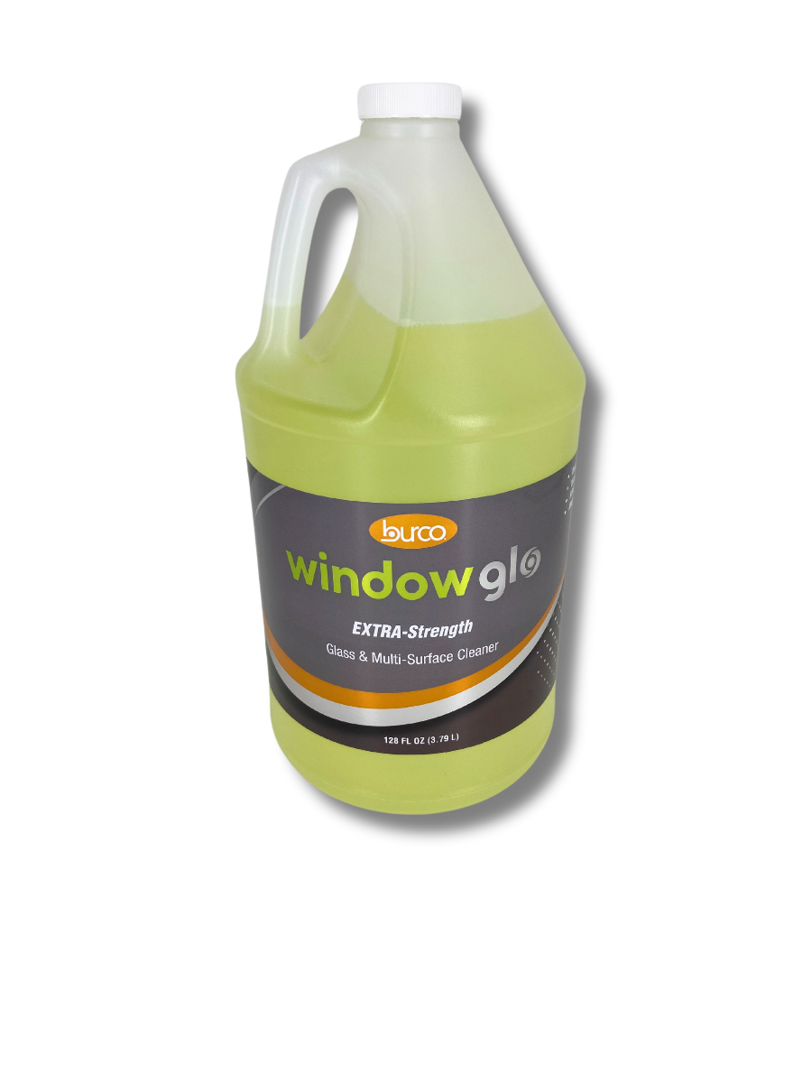 Burco Window Glo Glass and MultiPurpose Cleaner (1 Gallon) Busted