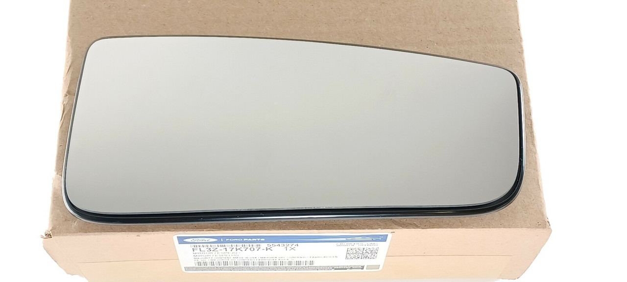 Convex Lower Mirror Glass For 15-21 Ford Transit 150-350 Passenger Right Side RH