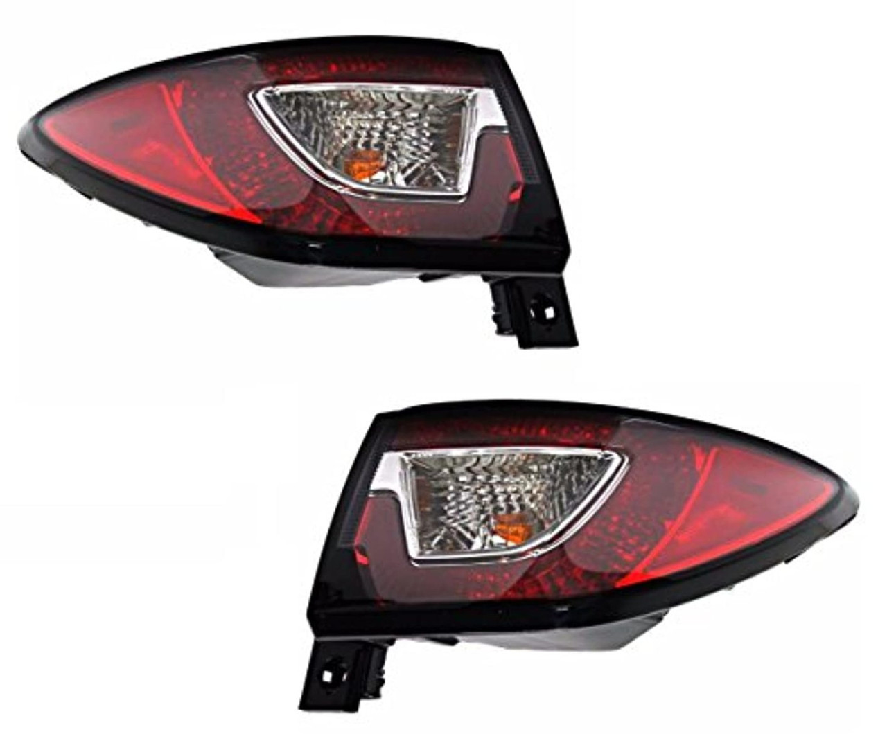 Fits 13-17 Chevrolet Traverse Left & Right Set Tail Lamp Assem Quarter Mounted