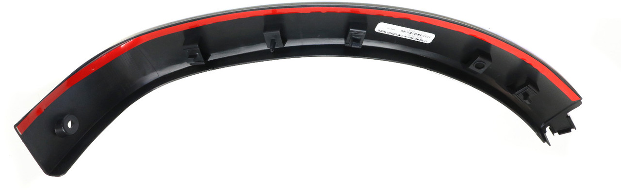 CAYENNE 11-14 REAR WHEEL OPENING MOLDING LH, Rear Section, 3-Piece Fender Trim, Black