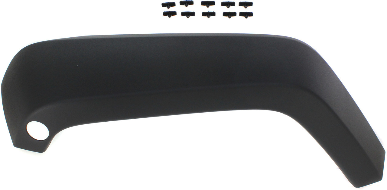 WRANGLER JK 07-18 FRONT FENDER FLARE LH, Textured Black