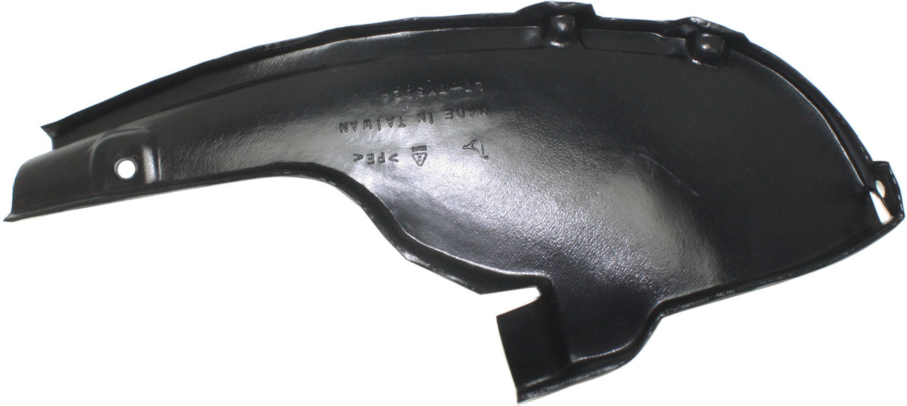 YARIS 07-08 REAR FENDER LINER RH, Bumper Seal, Plastic, Vacuum Form, Hatchback, From 01-07