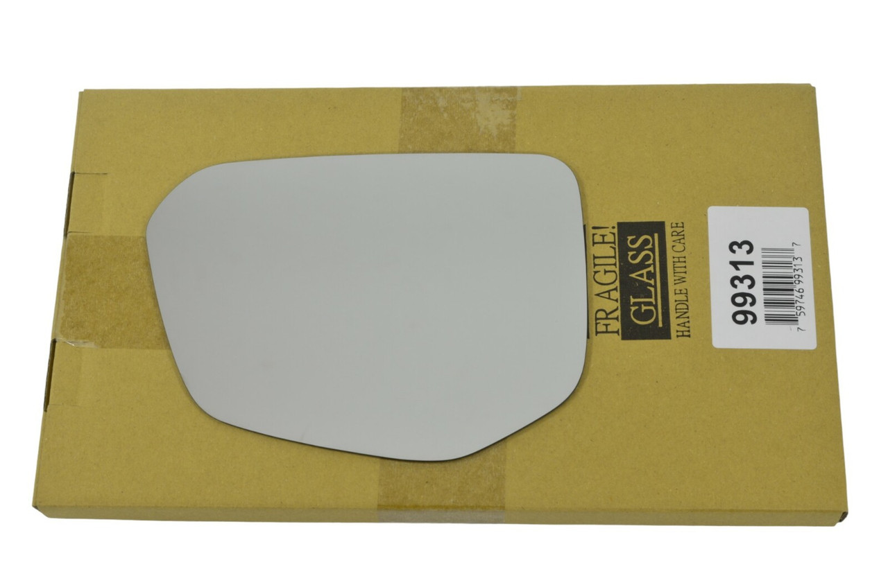 K Source LH Driver Side Glass Mirror Compatible with 16-20 Honda Civic, w/o Aspherical lens