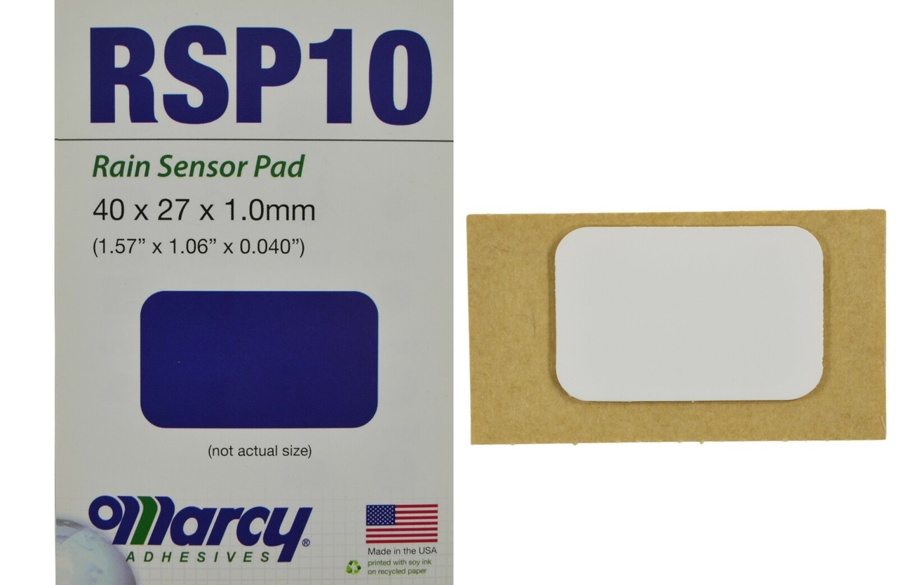 Marcy RSP10 Rain Sensor Pad Only - 32mm x 1.5mm see details for fitment (Acrylic Adhesive)