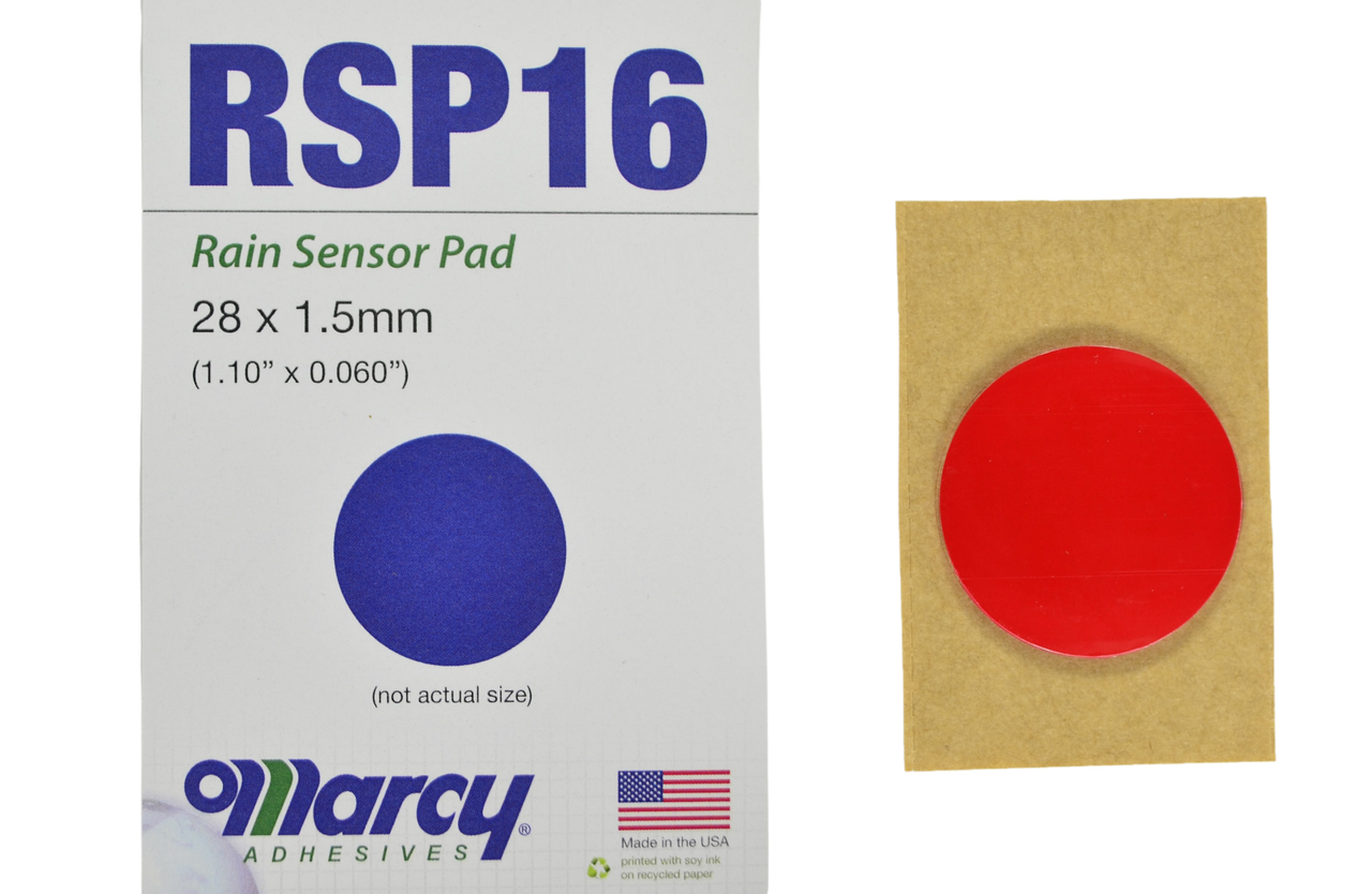 Marcy RSP16 Rain Sensor Pad Only - 28mm x 1.5mm see details for fitment (Acrylic Adhesive)