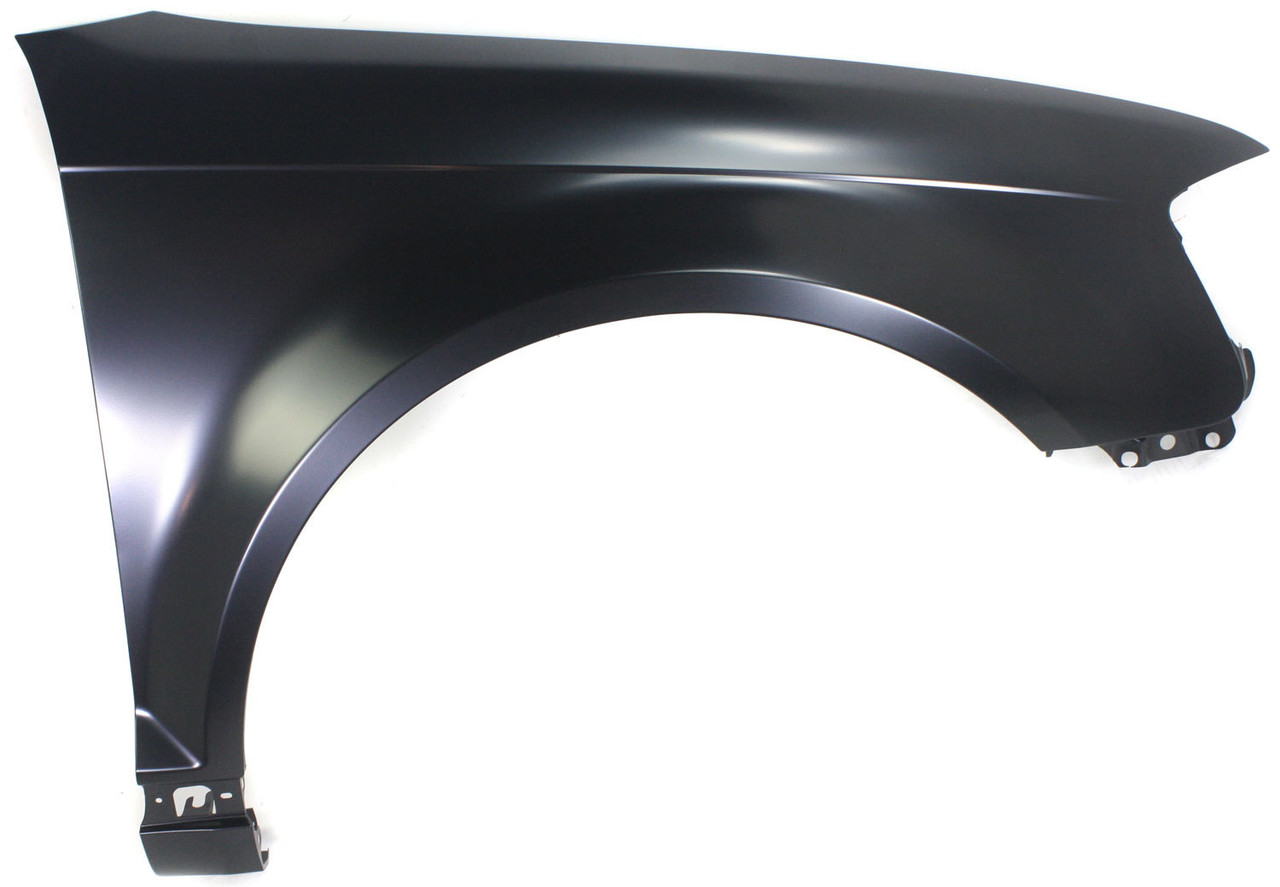 A3 09-13 FRONT FENDER RH, Primed, Steel, w/o Side Marker Light Holes