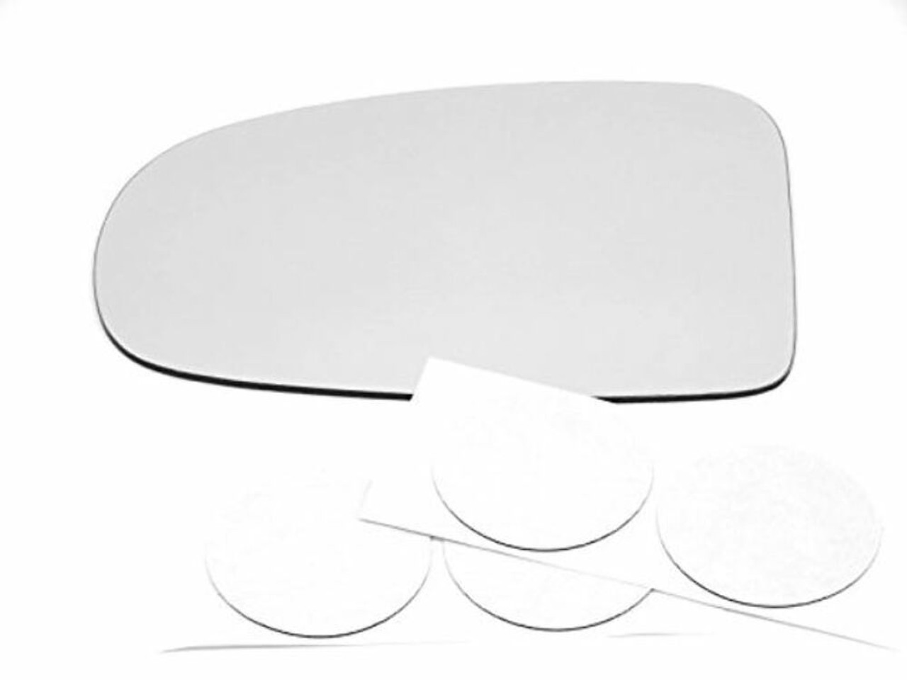 Fits 09-12 Venza Left Driver Heated Mirror Glass Lens w/Adhesive USA w/o Optional Rear Back Plate