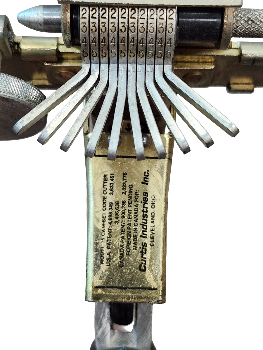 Curtis Industries Curtis Key Cutter Model 15 Handheld Key Cutter Tool ...