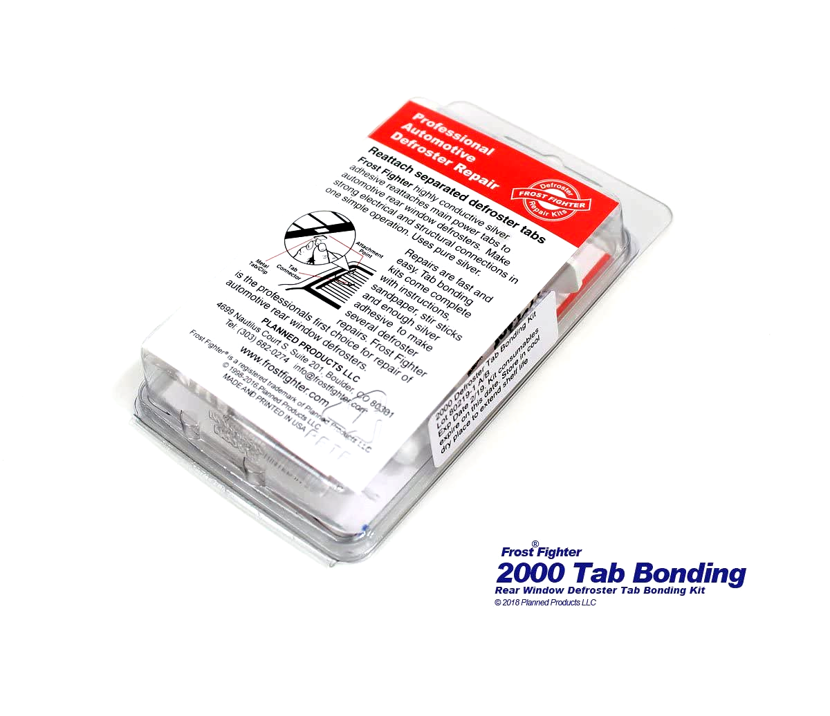 Frost Fighter Rear Defroster Tab Bonding Kit Busted Auto Parts