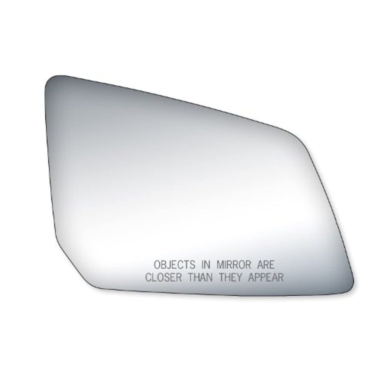 Fit System Passenger Side Mirror Glass, GMC Acadia, Chevrolet Traverse, Saturn Outlook (w/o Blind spot)