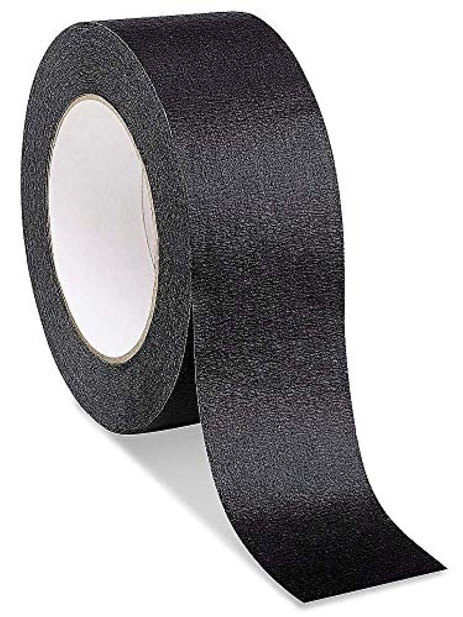 1 Roll Marcy No Residue Black Masking Tape 1.5" x 60 yds (36mm x 180