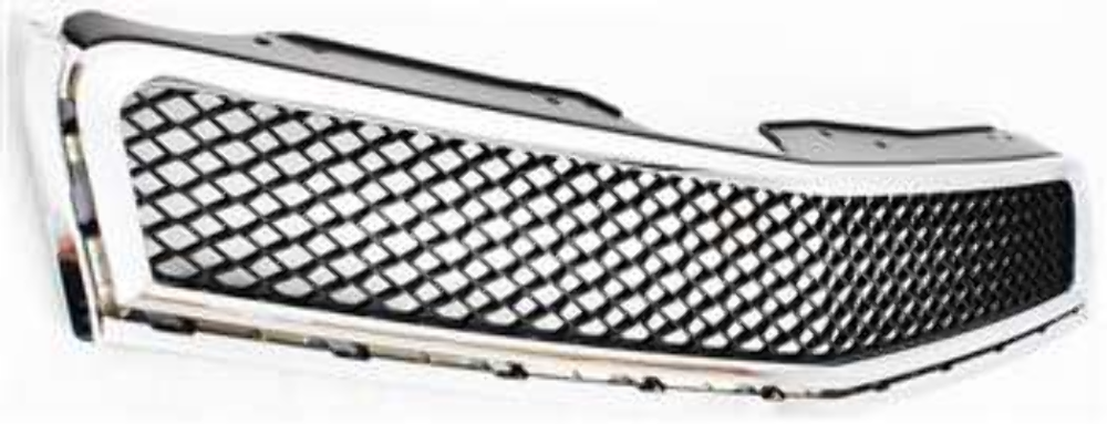 TRAVERSE 09-12 GRILLE, Chrome Shell/Painted Black Insert, LS/LT Models ...