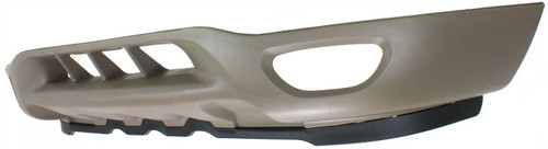 EXPEDITION 99-02/F-150 99-03 FRONT LOWER VALANCE, Panel, Plastic, Painted Beige, w/ Fog Light Holes, w/o Tow Hook Holes
