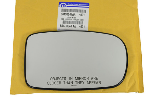 Fits 11-21 Dg Charger Right Pass Mirror Glass w/Holder Genuine OEM  non Heated