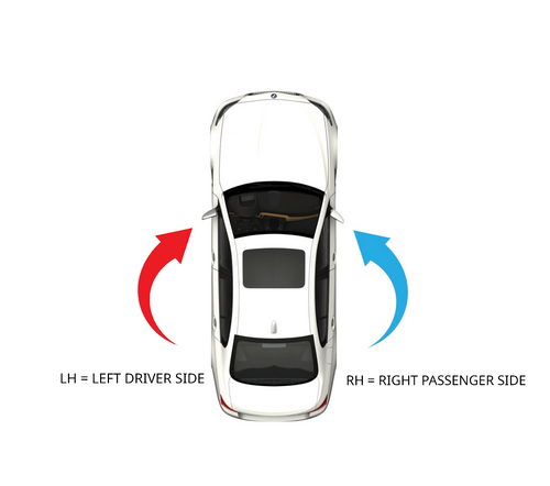 09-11 Azera Driver Side, Heated Mirror W/o Backing Plate. (Turn Signal on Mirror Housing) Comes with Adhesive, USA