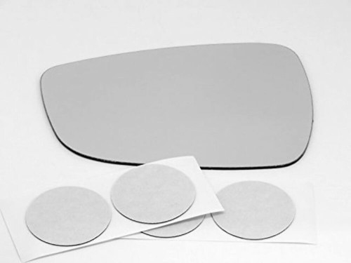 Fits 11-17 Hy Accent Left Driver Heated Mirror Glass Lens w/Adhesive