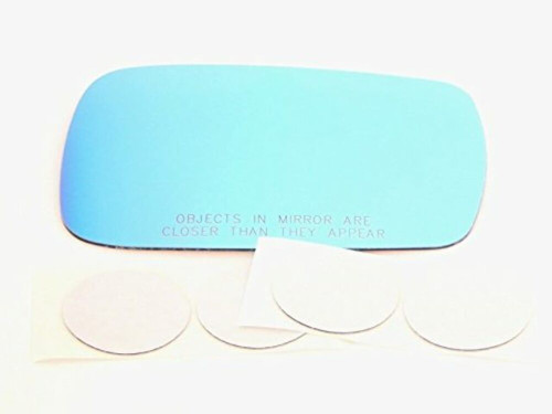 Fits 07-13 MDX Right Passenger Convex Blue Mirror Glass Lens w/o Optional Backing Plate w/Adhesive USA
