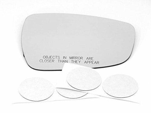 Fits 13-17 Elantra 12-17 Veloster Right Pass Convex Mirror Glass Lens w/Adhesive