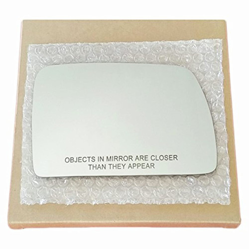 Mirror Glass and Adhesive | 2000 - 2006 BMW X5 SUV Passenger Right Side Replacement - AUTO DIM FIT OVER