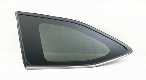 Fits 20-23 Highlander Left Driver Fixed Qtr Glass w/Antenna Dark Privacy Tint OE