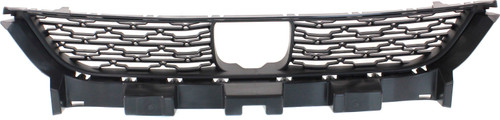 CHARGER 15-22 FRONT BUMPER GRILLE, Textured, w/o Hood Scoop, w/ Adaptive Cruise Control