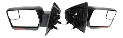 F-150 04-08 MIRROR RH AND LH, Non-Towing, Power, Power Folding, Non-Heated, Textured, w/ In-housing Signal Light, w/o Auto Dimming, BSD, and Memory