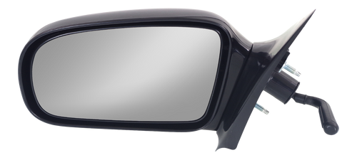 CAVALIER/SUNFIRE 95-05 MIRROR LH, Manual Remote, Non-Folding, Non-Heated, Paintable, w/o Auto Dimming, Blind Spot Detection, Memory, and Signal Light, Coupe