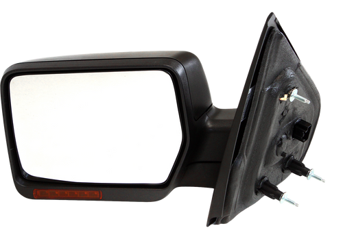 F-150 07-08 MIRROR LH, Non-Towing, Power, Power Folding, Heated, Textured, w/ In-housing Signal Light, w/o Auto Dimming, BSD, and Memory