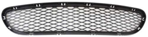 3-SERIES 09-12 FRONT BUMPER GRILLE, Center, Primed, w/o M Pkg, w/o Adaptive Cruise Control, Sdn/Wgn