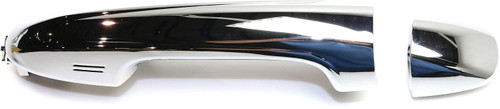 RAV4 13-16 FRONT EXTERIOR DOOR HANDLE RH, All Chrome, w/o Keyhole, w/o RFID, (Exc. EV Model)