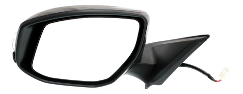 ALTIMA 13-18 MIRROR LH, Power, Manual Folding, Non-Heated, Paintable, w/ In-housing Signal Light, w/o Auto Dimming, BSD, and Memory