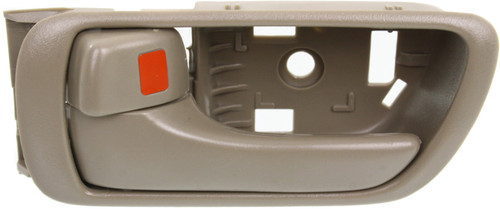 CAMRY 02-06 FRONT INTERIOR DOOR HANDLE LH, Beige, Plastic, Japan/USA Built Vehicle (=REAR)