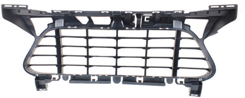 CAYENNE 11-14 FRONT BUMPER GRILLE, Textured Black, w/o Adaptive Cruise Control, Turbo Model
