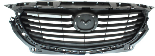 CX-3 16-20 GRILLE, Textured Dark Gray Shell and Insert, w/o Radar Cruise Control