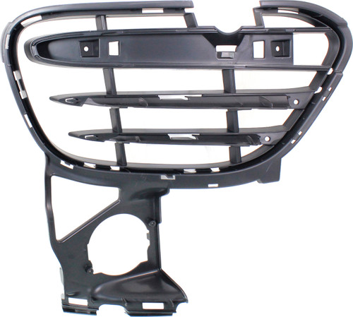 CAYENNE 11-14 FRONT BUMPER GRILLE RH, Side, Textured Black, (GTS 13-14)/Turbo/Turbo S Model
