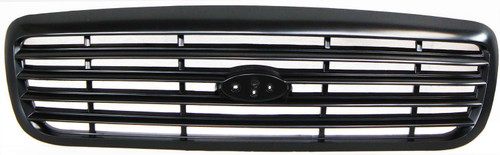 CROWN VICTORIA 99-00 GRILLE, Painted Black Shell and Insert, w/ Police