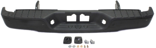 TUNDRA 07-13 STEP BUMPER, FACE BAR AND PAD, w/ Pad Provision, w/ Mounting Bracket, Black, w/ PAS Holes, w/ Rock Warrior Pkg, Fleetside