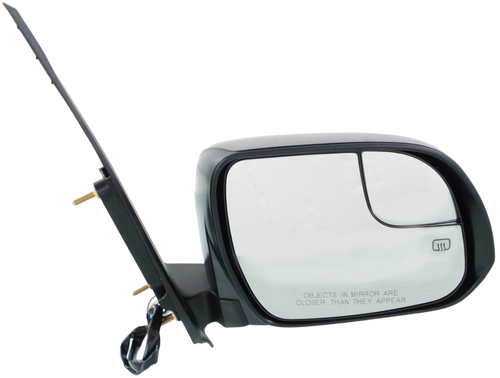 SIENNA 15-20 MIRROR RH, Power, Manual Folding, Heated, Paintable, w/ Blind Spot Glass, w/o Blind Spot Detection and Memory