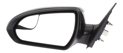 ELANTRA 17-18 MIRROR LH, Power, Manual Folding, Heated, Paintable, w/ Blind Spot Glass, w/o Auto Dimming, Memory and Signal Light